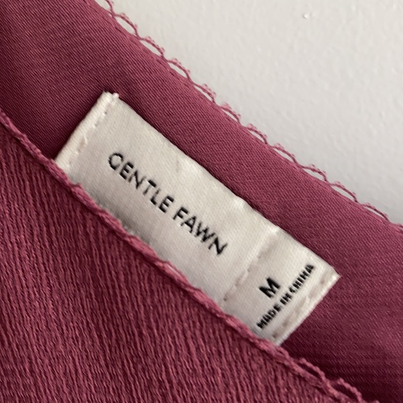 Burgundy Slip Dress - Picture 4 of 6